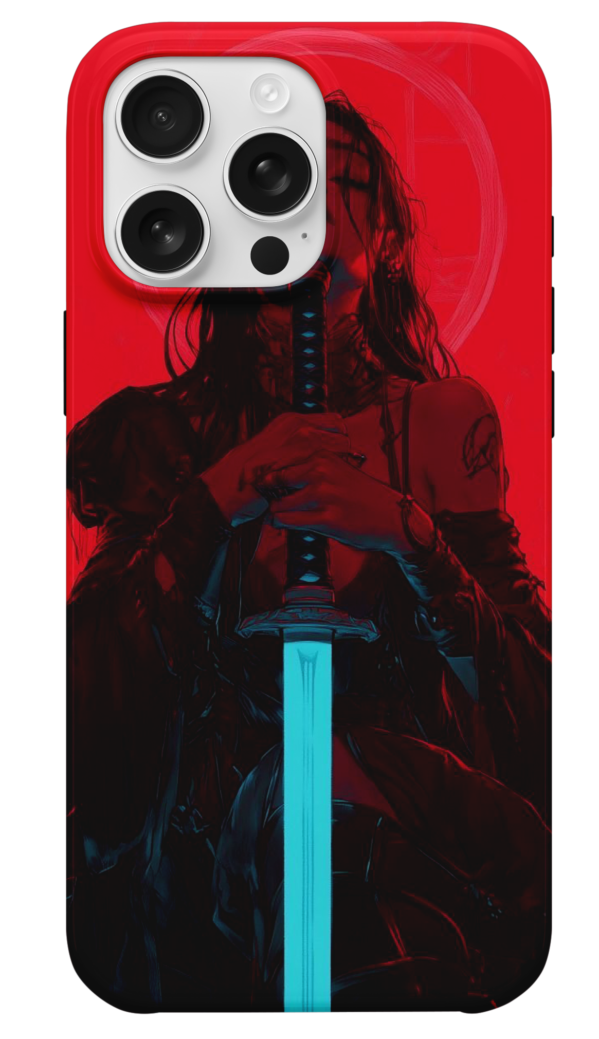 "Neon Sovereign" telefon kılıfı