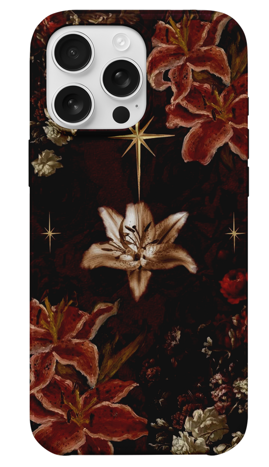 "Celestial Bloom Noir" (Göklü Çiçek Karanlığı)