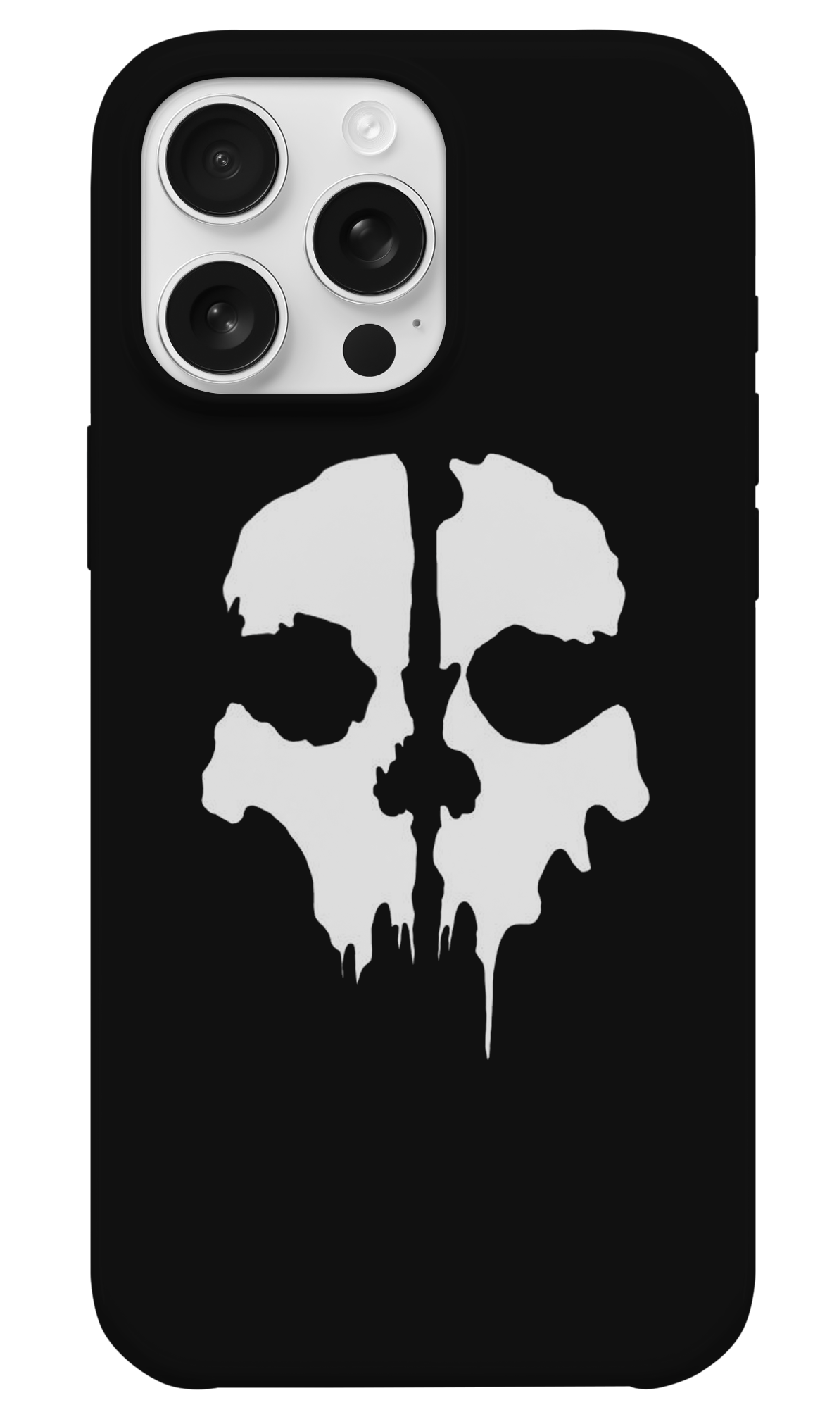 Skull Silhouette Telefon Kılıfı