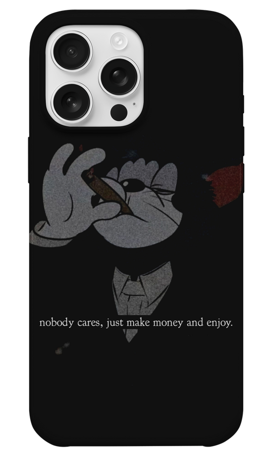 Money Never Cheats Desenli Telefon Kılıfı